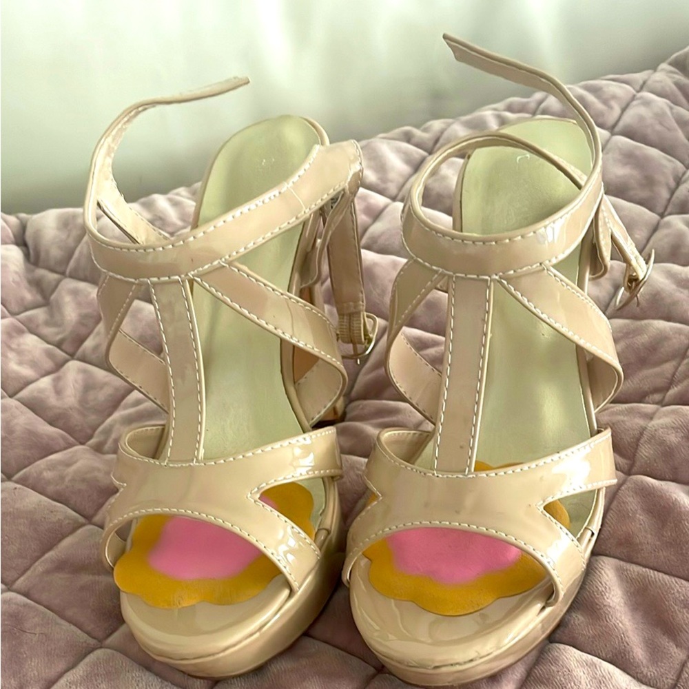 Touch Up Nude Pageant Heels